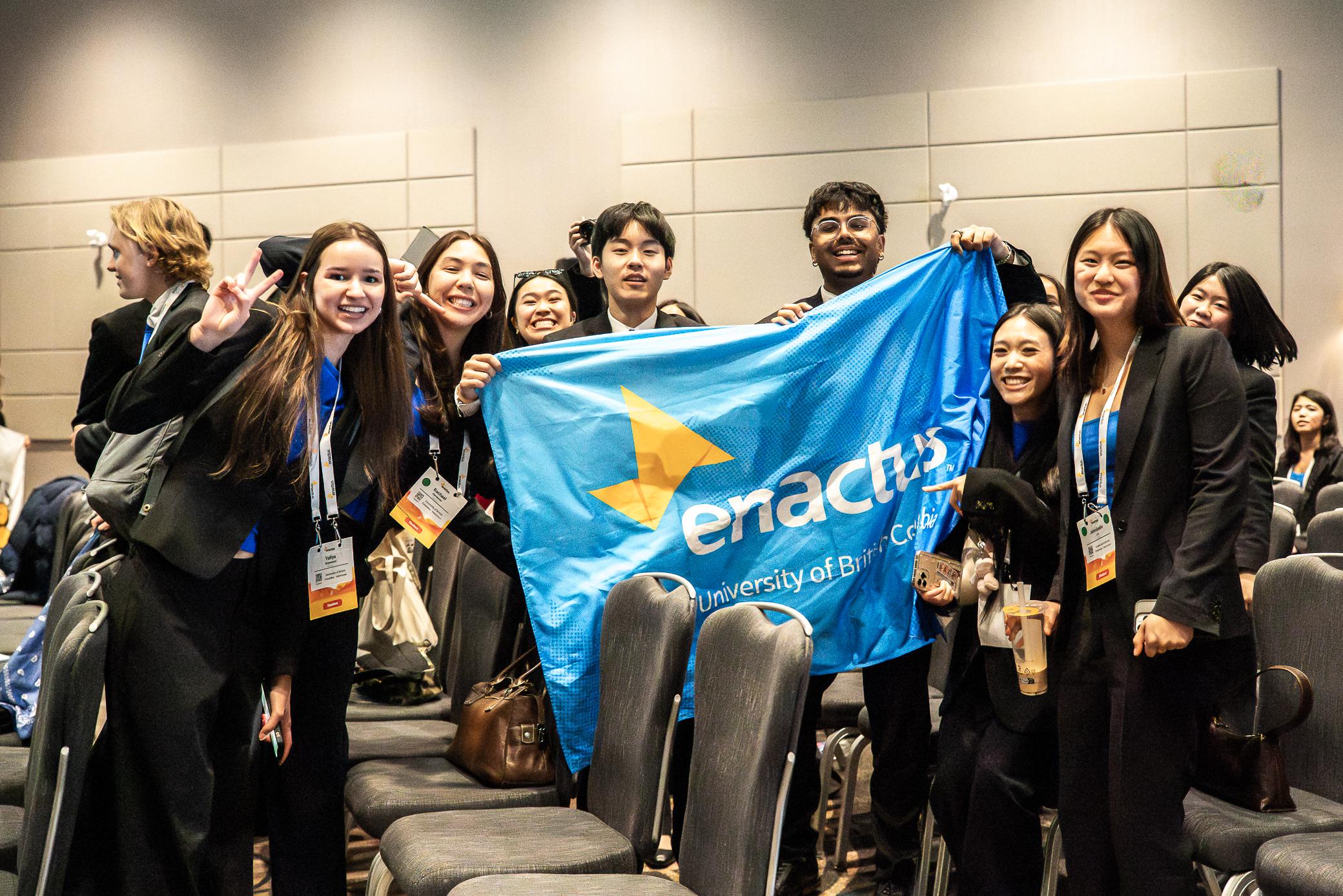 Enactus UBC members